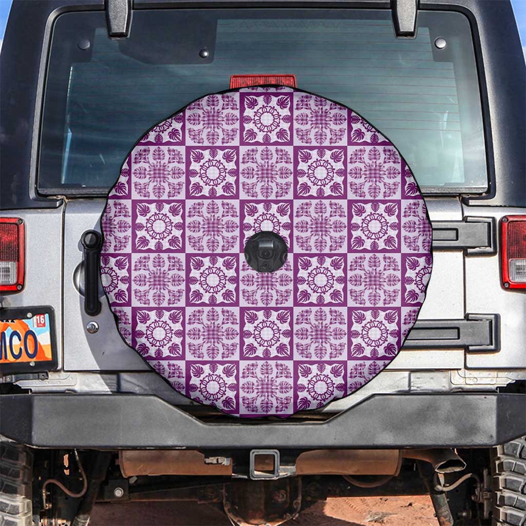Poni Palaka Quilt Hawaii Spare Tire Cover Hawaiian Tropical Monstera Sea Turtle