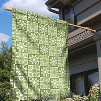 Omaomao Palaka Quilt Hawaii Garden Flag Hawaiian Tropical Monstera Sea Turtle