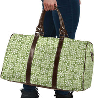 Omaomao Palaka Quilt Hawaii Travel Bag Hawaiian Tropical Monstera Sea Turtle