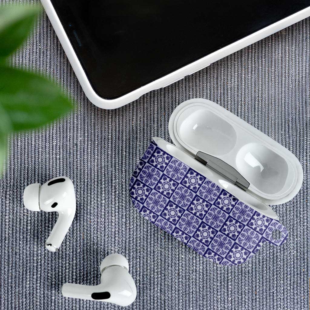 Polu Palaka Quilt Hawaii AirPods Case Hawaiian Tropical Monstera Sea Turtle LT14 - Polynesian Pride
