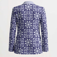 Polu Palaka Quilt Hawaii Blazer Hawaiian Tropical Monstera Sea Turtle LT14 - Polynesian Pride