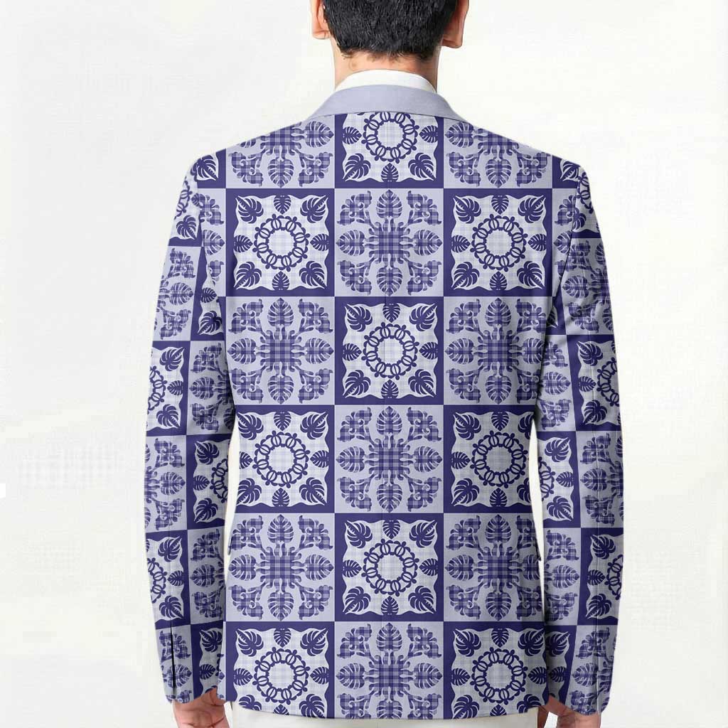 Polu Palaka Quilt Hawaii Blazer Hawaiian Tropical Monstera Sea Turtle LT14 - Polynesian Pride