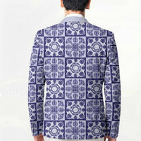 Polu Palaka Quilt Hawaii Blazer Hawaiian Tropical Monstera Sea Turtle LT14 - Polynesian Pride