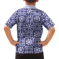 Polu Palaka Quilt Hawaii Family Matching Puletasi and Hawaiian Shirt Hawaiian Tropical Monstera Sea Turtle LT14 - Polynesian Pride