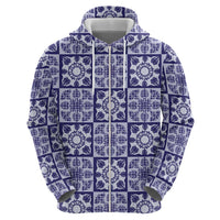Polu Palaka Quilt Hawaii Hoodie Hawaiian Tropical Monstera Sea Turtle LT14 - Polynesian Pride