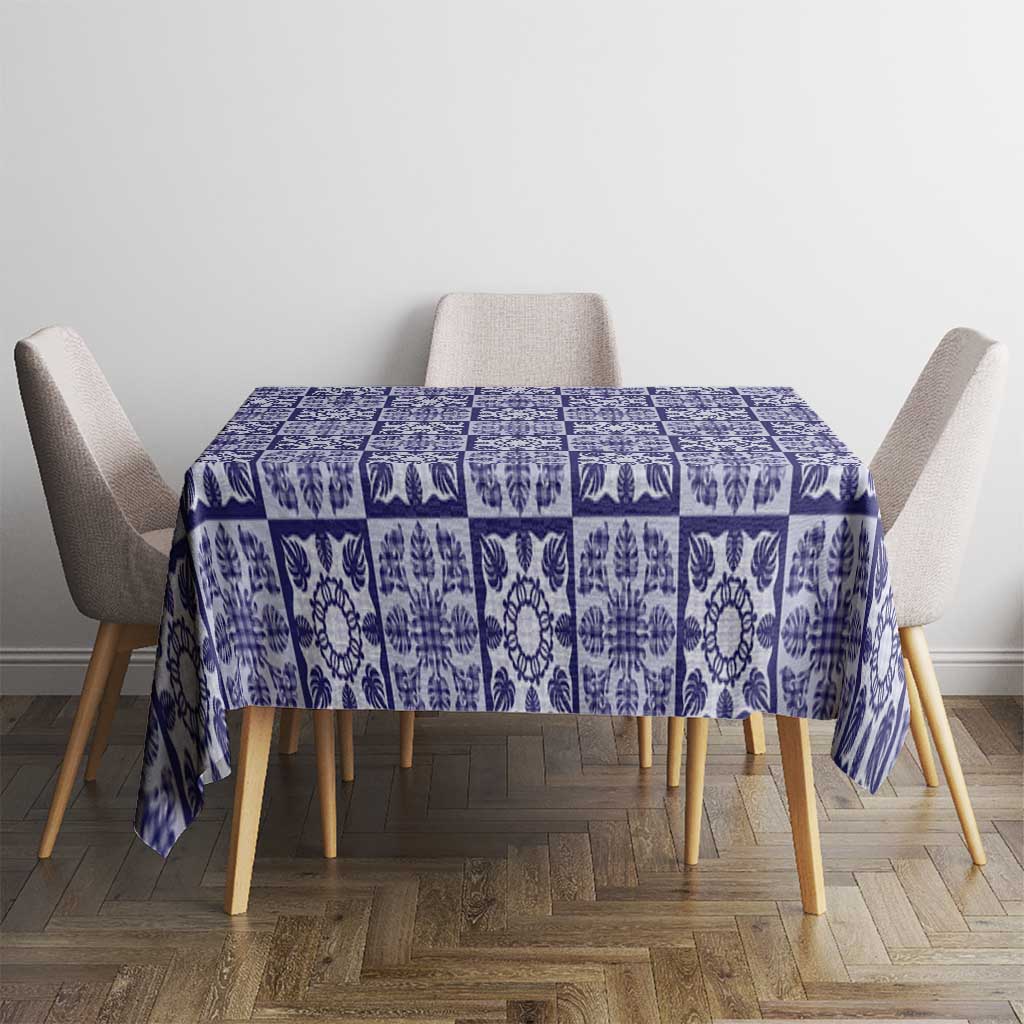 Polu Palaka Quilt Hawaii Tablecloth Hawaiian Tropical Monstera Sea Turtle