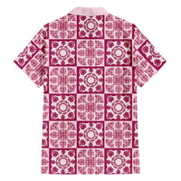 Akala Palaka Quilt Hawaii Hawaiian Shirt Hawaiian Tropical Monstera Sea Turtle LT14 - Polynesian Pride