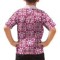 Akala Palaka Quilt Hawaii Hawaiian Shirt Hawaiian Tropical Monstera Sea Turtle LT14 - Polynesian Pride