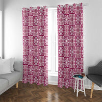 Akala Palaka Quilt Hawaii Window Curtain Hawaiian Tropical Monstera Sea Turtle