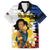 Personalised Philippines Women's Day Family Matching Long Sleeve Bodycon Dress and Hawaiian Shirt Filipino Golden Sun With Polynesian Pattern LT14 Dad's Shirt - Short Sleeve Red - Polynesian Pride