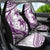 Purple Polynesia Car Seat Cover Polynesian Turtle Shark Tattoo Tropical Vintage
