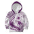 Purple Polynesia Kid Hoodie Polynesian Turtle Shark Tattoo Tropical Vintage LT14 Hoodie Purple - Polynesian Pride