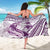 Purple Polynesia Sarong Polynesian Turtle Shark Tattoo Tropical Vintage