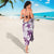 Purple Polynesia Sarong Polynesian Turtle Shark Tattoo Tropical Vintage