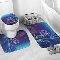 Polynesia Jellyfish Memorial Personalised Bathroom Set Infinity Jellies Polynesian Pattern