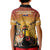 Australia And New Zealand ANZAC Kid Polo Shirt Aussie Kangaroo With Aotearoa Kiwi Lest We Forget