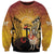 Australia And New Zealand ANZAC Sweatshirt Aussie Kangaroo With Aotearoa Kiwi Lest We Forget