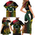 Vanuatu 1980 Family Matching Short Sleeve Bodycon Dress and Hawaiian Shirt Hapi 44 Yia Indipendens Anivesari