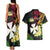 Wallis and Futuna Victory Day Couples Matching Tank Maxi Dress and Hawaiian Shirt Liberty Equality Fraternity Polynesian Plumeria
