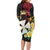Wallis and Futuna Victory Day Family Matching Long Sleeve Bodycon Dress and Hawaiian Shirt Liberty Equality Fraternity Polynesian Plumeria