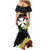 Wallis and Futuna Victory Day Family Matching Mermaid Dress and Hawaiian Shirt Liberty Equality Fraternity Polynesian Plumeria