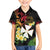 Wallis and Futuna Victory Day Family Matching Off The Shoulder Long Sleeve Dress and Hawaiian Shirt Liberty Equality Fraternity Polynesian Plumeria