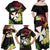 Wallis and Futuna Victory Day Family Matching Off Shoulder Maxi Dress and Hawaiian Shirt Liberty Equality Fraternity Polynesian Plumeria