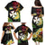 Wallis and Futuna Victory Day Family Matching Puletasi and Hawaiian Shirt Liberty Equality Fraternity Polynesian Plumeria