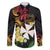 Wallis and Futuna Victory Day Family Matching Puletasi and Hawaiian Shirt Liberty Equality Fraternity Polynesian Plumeria