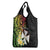 Wallis and Futuna Victory Day Grocery Bag Liberty Equality Fraternity Polynesian Plumeria