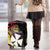 Wallis and Futuna Victory Day Luggage Cover Liberty Equality Fraternity Polynesian Plumeria