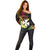 Wallis and Futuna Victory Day Off Shoulder Sweater Liberty Equality Fraternity Polynesian Plumeria