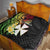 Wallis and Futuna Victory Day Quilt Liberty Equality Fraternity Polynesian Plumeria