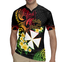 Wallis and Futuna Victory Day Rugby Jersey Liberty Equality Fraternity Polynesian Plumeria