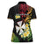 Wallis and Futuna Victory Day Women Polo Shirt Liberty Equality Fraternity Polynesian Plumeria