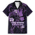 Personalised Fibromyalgia Awareness Month Family Matching Summer Maxi Dress and Hawaiian Shirt Fibro Warrior Strength In Every Struggle