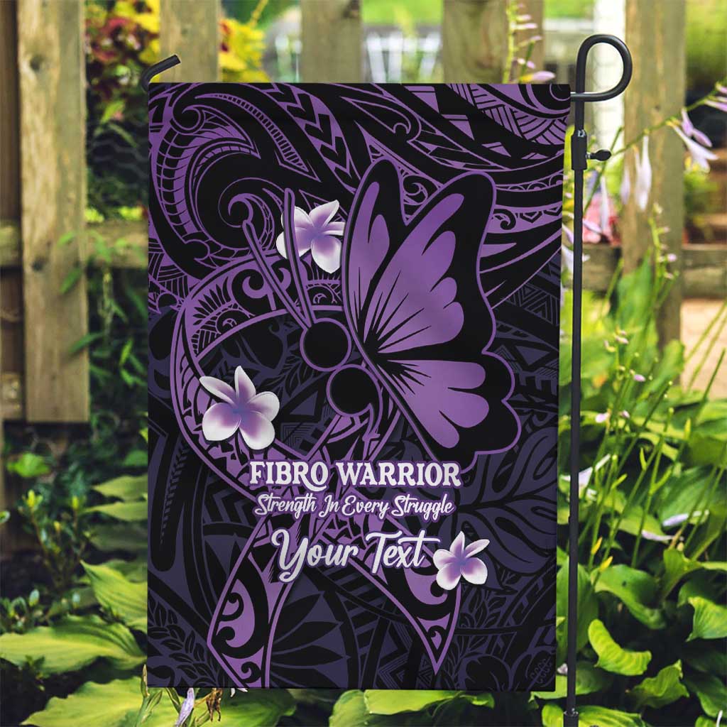 Personalised Fibromyalgia Awareness Month Garden Flag Fibro Warrior Strength In Every Struggle