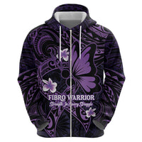 Personalised Fibromyalgia Awareness Month Hoodie Fibro Warrior Strength In Every Struggle