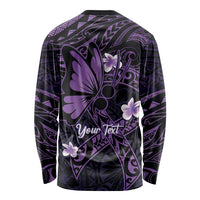 Personalised Fibromyalgia Awareness Month Long Sleeve Shirt Fibro Warrior Strength In Every Struggle
