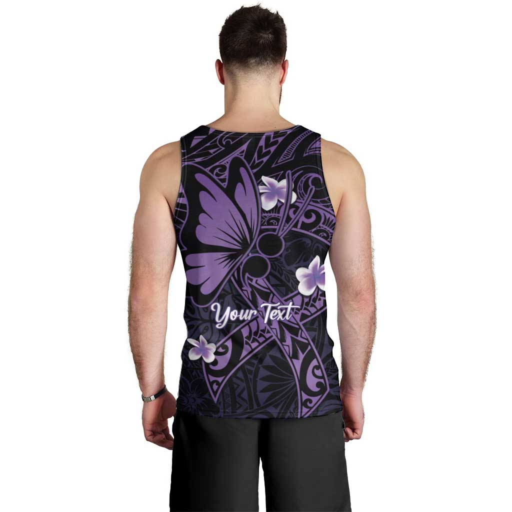 Personalised Fibromyalgia Awareness Month Men Tank Top Fibro Warrior Strength In Every Struggle