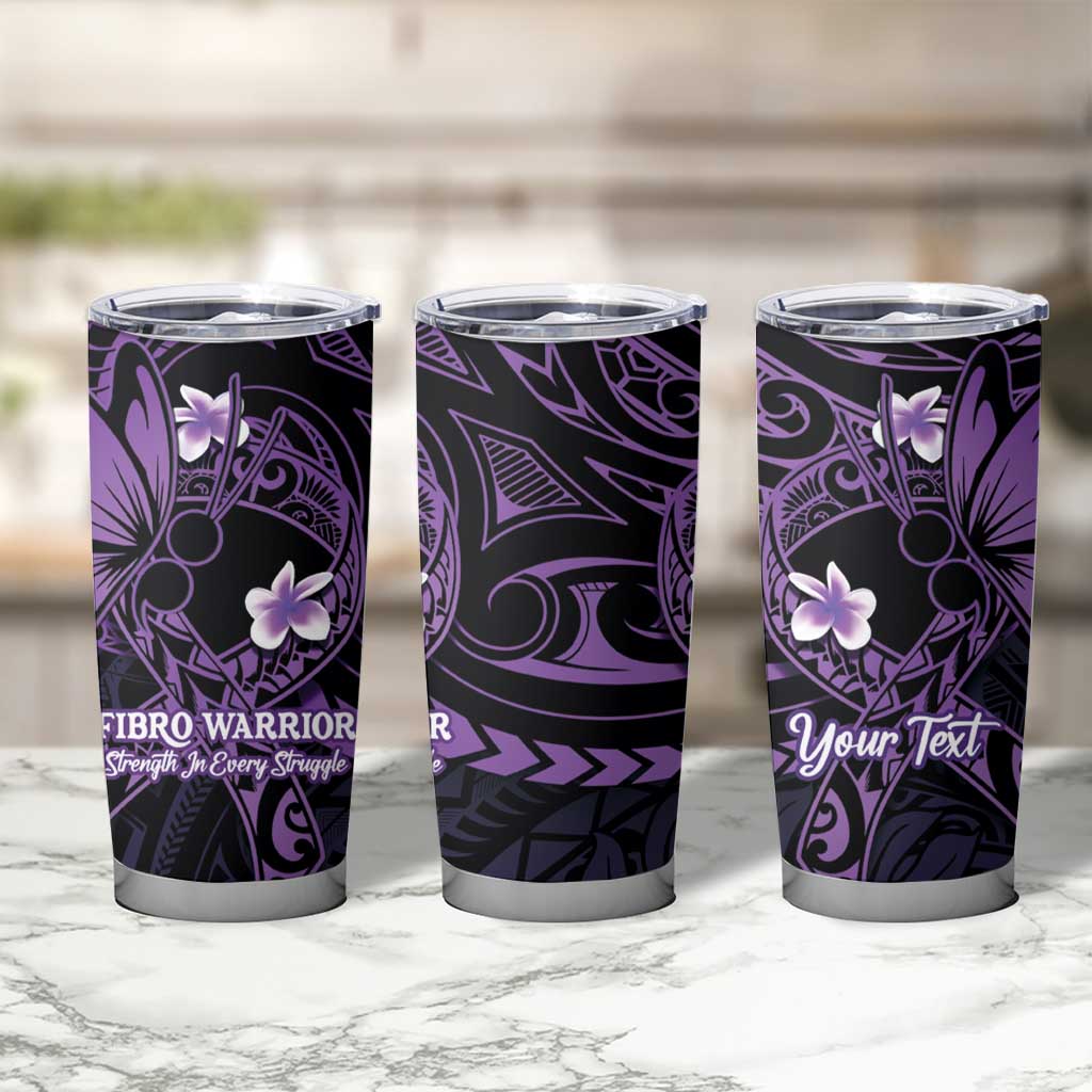 Personalised Fibromyalgia Awareness Month Tumbler Cup Fibro Warrior Strength In Every Struggle