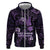 Personalised Fibromyalgia Awareness Month Zip Hoodie Fibro Warrior Strength In Every Struggle