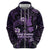 Personalised Fibromyalgia Awareness Month Zip Hoodie Fibro Warrior Strength In Every Struggle
