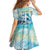 Personalized Snorkeling Hawaii Family Matching Off Shoulder Short Dress and Hawaiian Shirt Ocean Lover Hawaiian Kakau Honu Turtle