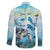 Personalized Snorkeling Hawaii Family Matching Summer Maxi Dress and Hawaiian Shirt Ocean Lover Hawaiian Kakau Honu Turtle