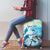 Personalized Snorkeling Hawaii Luggage Cover Ocean Lover Hawaiian Kakau Honu Turtle
