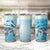 Personalized Snorkeling Hawaii Tumbler Cup Ocean Lover Hawaiian Kakau Honu Turtle