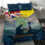 Niue ANZAC Day Bedding Set We Will Remember Them Camouflage Style