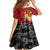 Tonga ANZAC Day Family Matching Long Sleeve Bodycon Dress and Hawaiian Shirt Ngatu Pattern We Will Remember Them