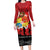Tonga ANZAC Day Family Matching Long Sleeve Bodycon Dress and Hawaiian Shirt Ngatu Pattern We Will Remember Them
